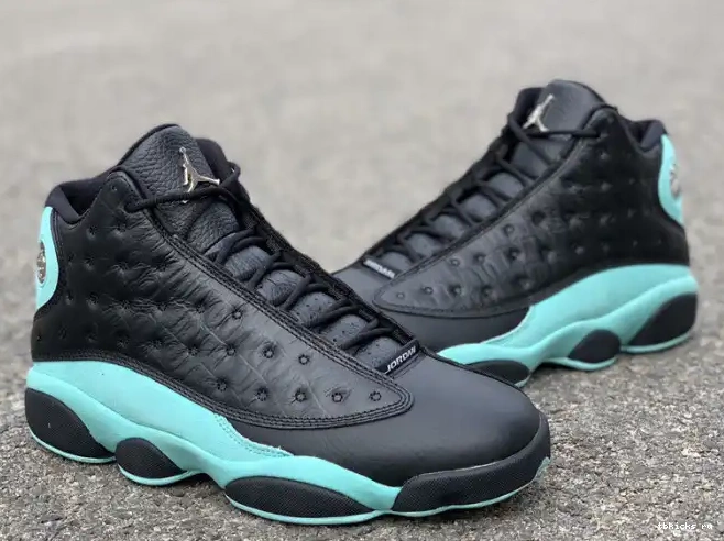Cheap TB Retro Air 13 Jordan Island Black 414571-030 Green 0423